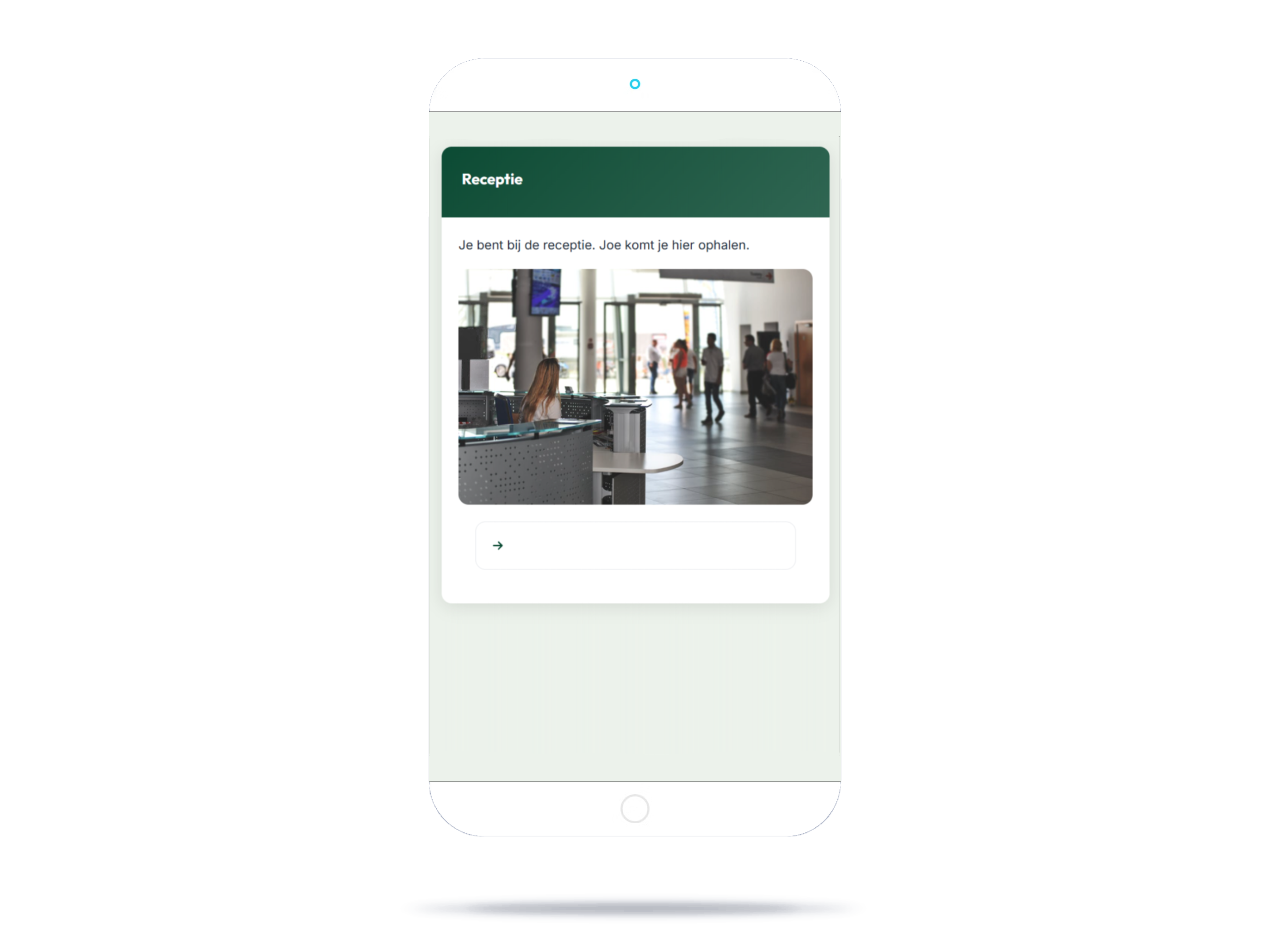 Gryffi space step on mobile